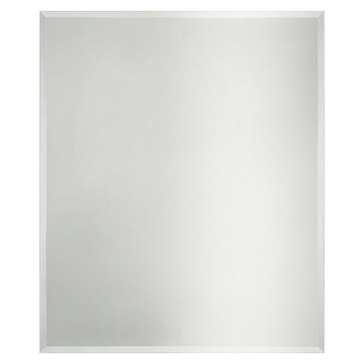 Miroir salle de bains rectangulaire 50X60 cm Wapta argent