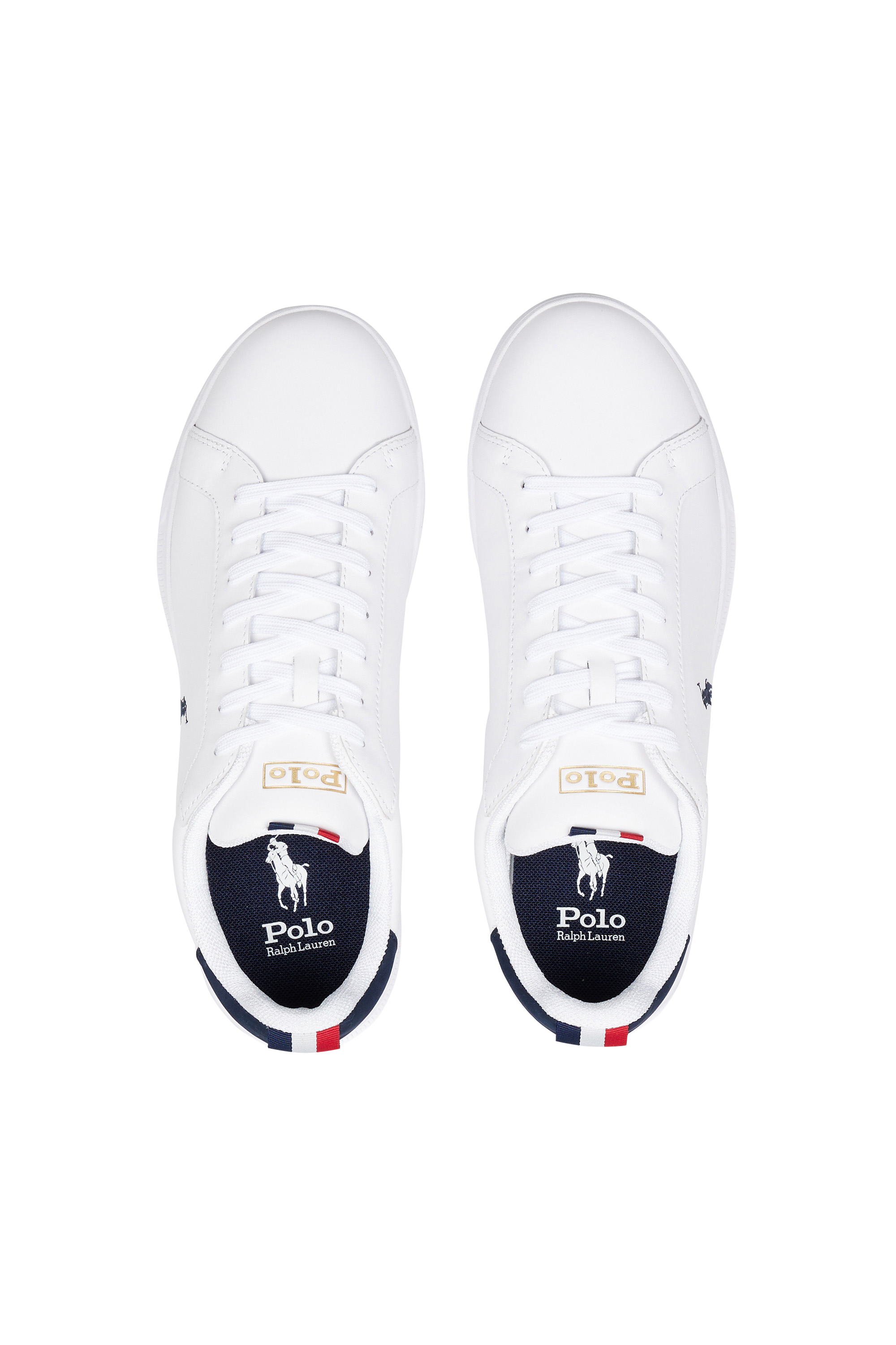 POLO RALPH LAUREN Baskets Heritage Court II Blanc