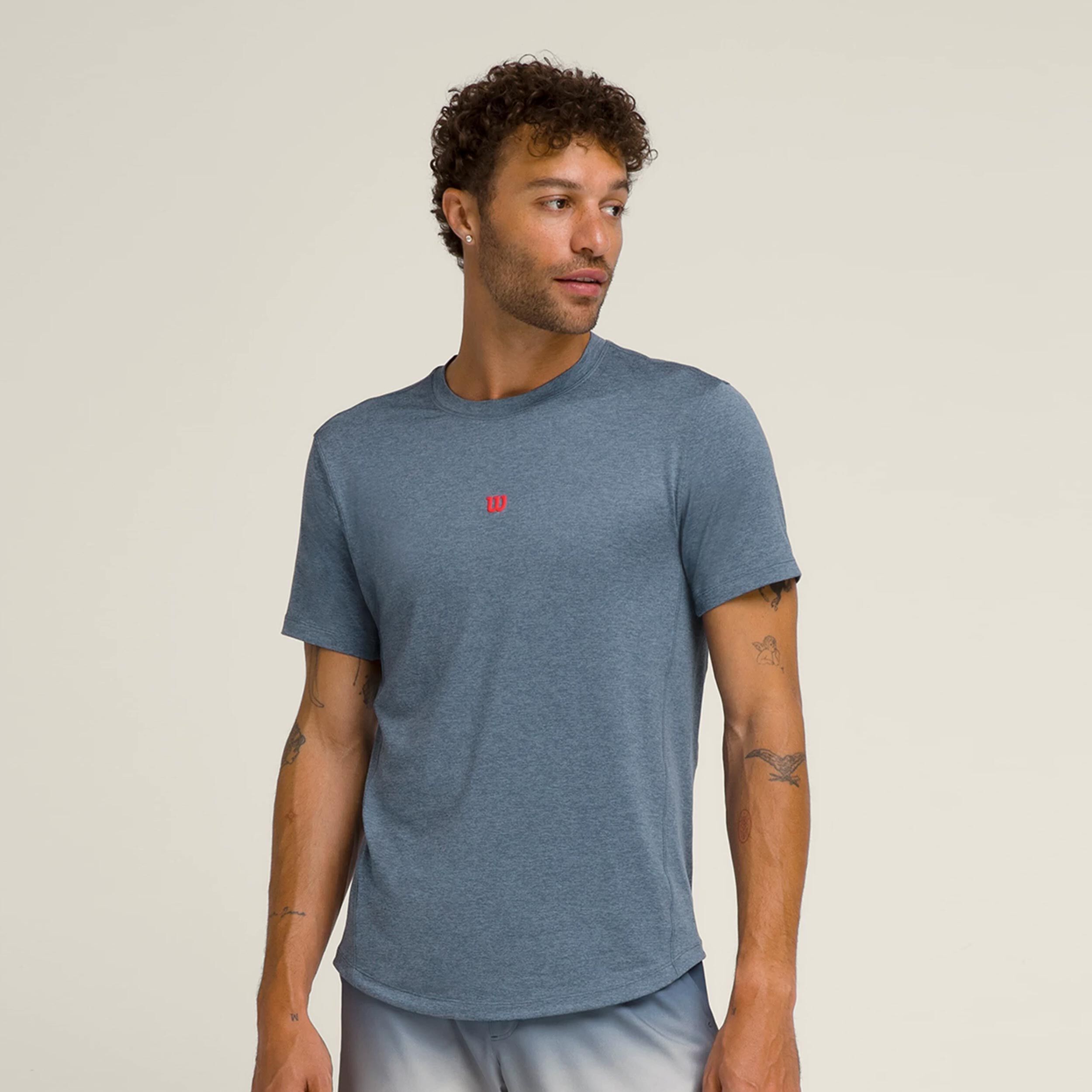 Wilson Everyday Performance T-shirt Hommes - Bleu