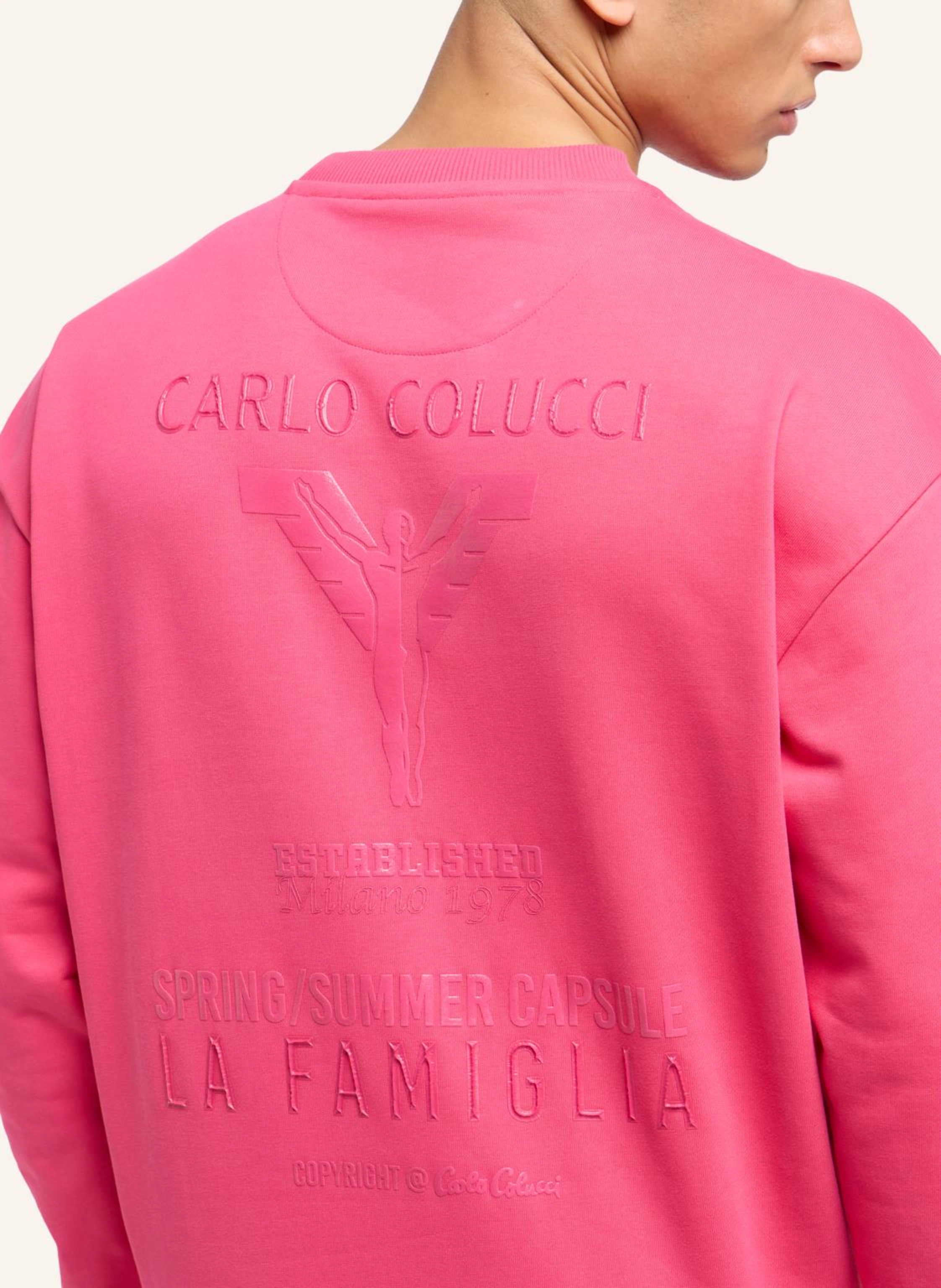 CARLO COLUCCI Oversize Sweatshirt - La Famiglia D'OTTAVIO