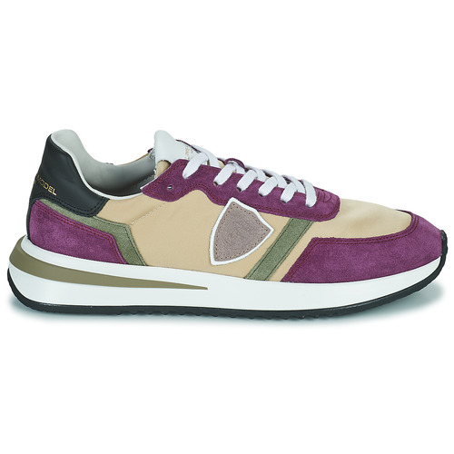 Philippe Model - TROPEZ 2.1 LOW WOMAN Beige / Morado / Kaki