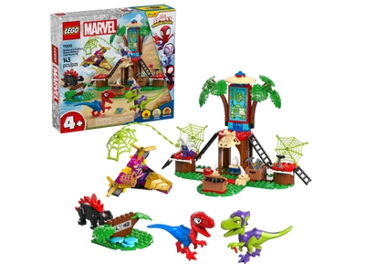 LEGO Spidey en Gobby's raptorstrijd bij de boomhut (11200)