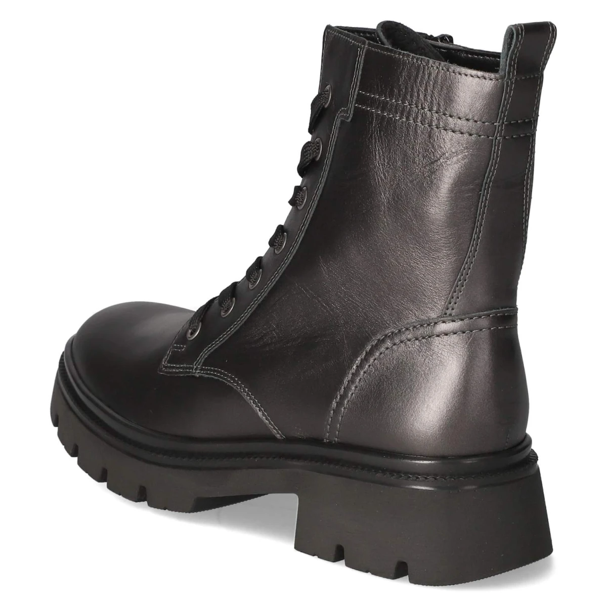 GaborSchnürstiefeletten - antiksilber