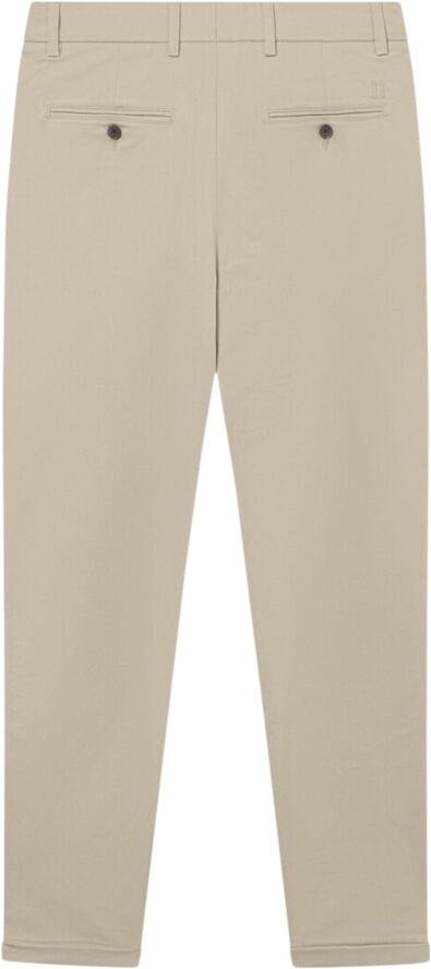Les Deux Como Cotton Suit Pants Dark sand
