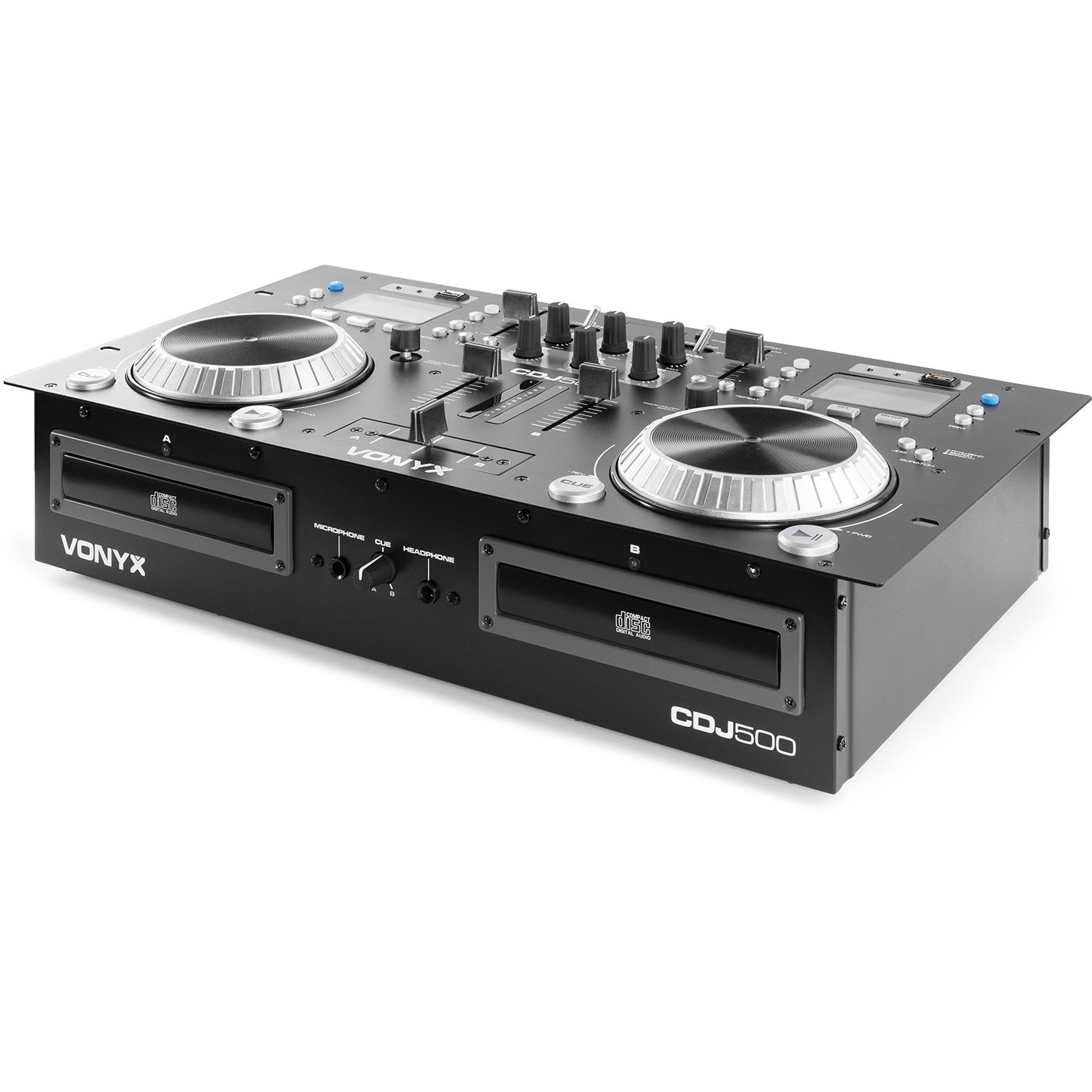 Vonyx CDJ500 dubbele CD speler met versterker