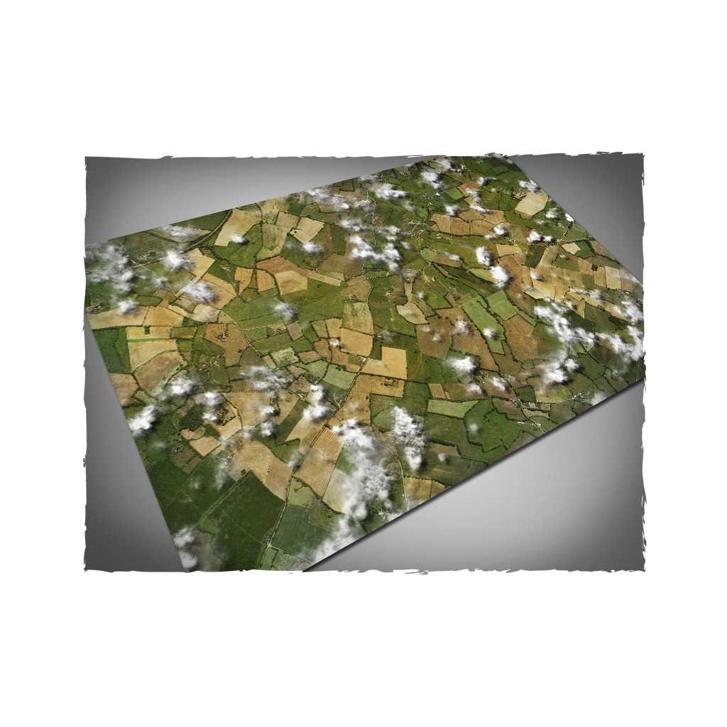 Terrain Mat Mousepad - Aerial Field 2 - 120x180