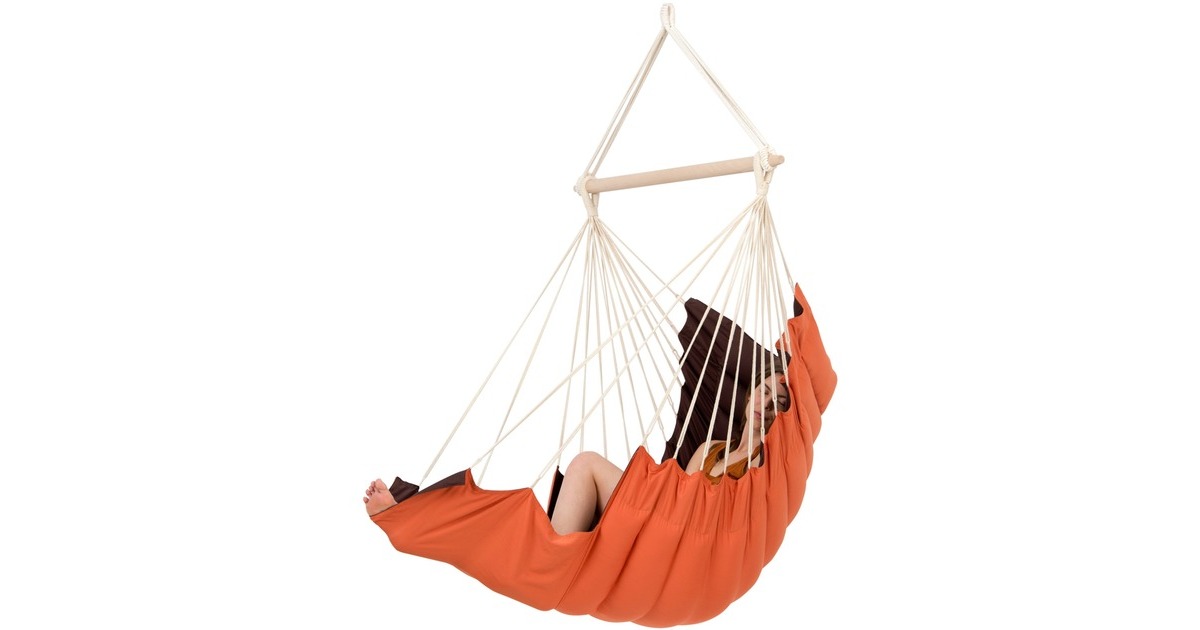 AmazonasCalifornia Terracotta hangstoel  (Bruin/oranje)