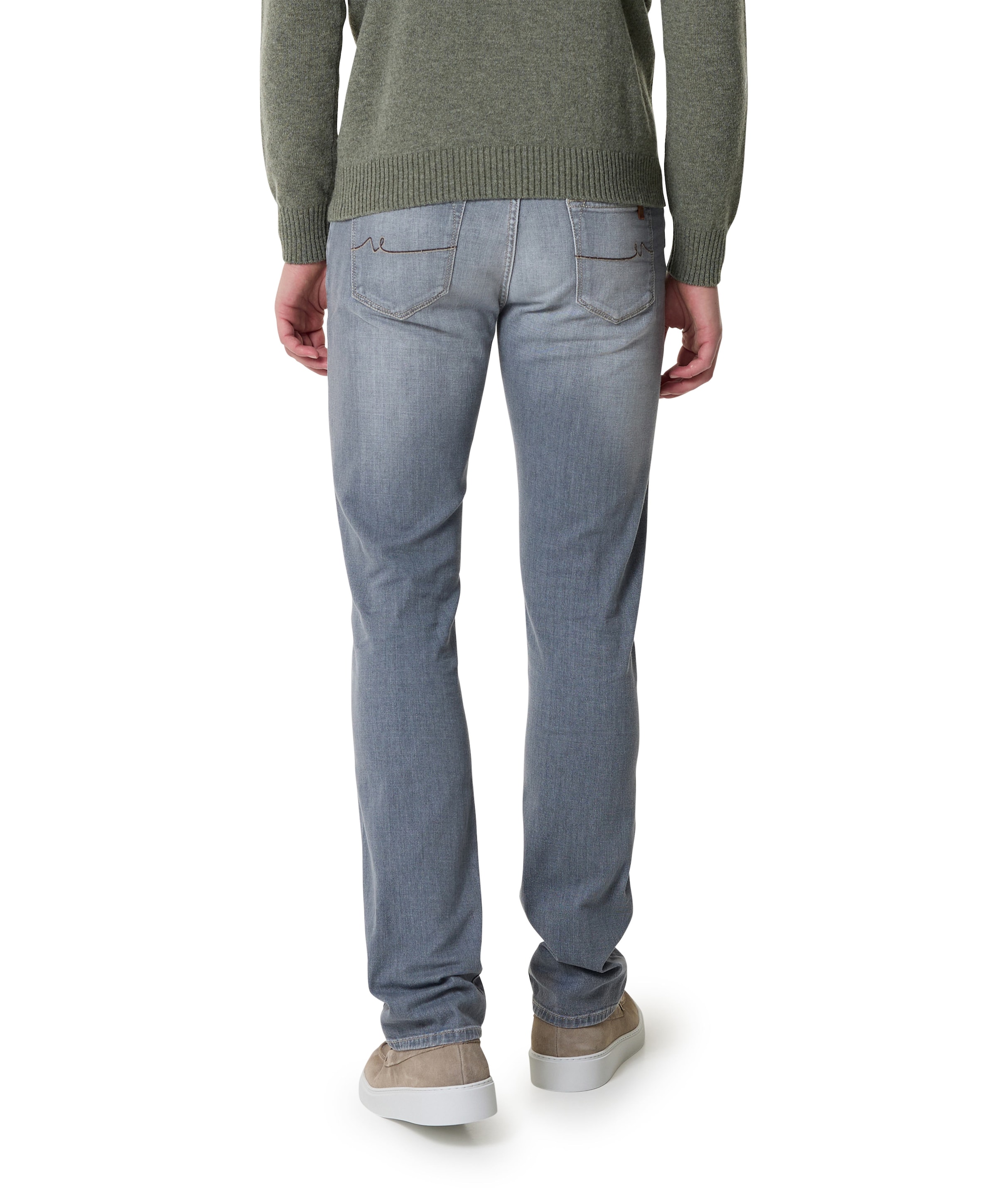 Atelier Noterman heren jeans grijs