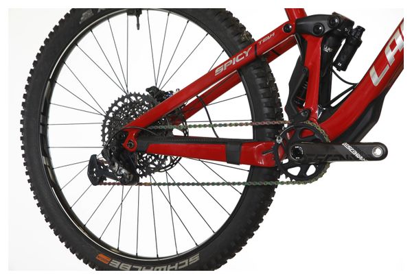 Produit Reconditionné - VTT Tout-Suspendu Lapierre Spicy CF Team Sram X01 Eagle 12V 29' Glossy Red 2023