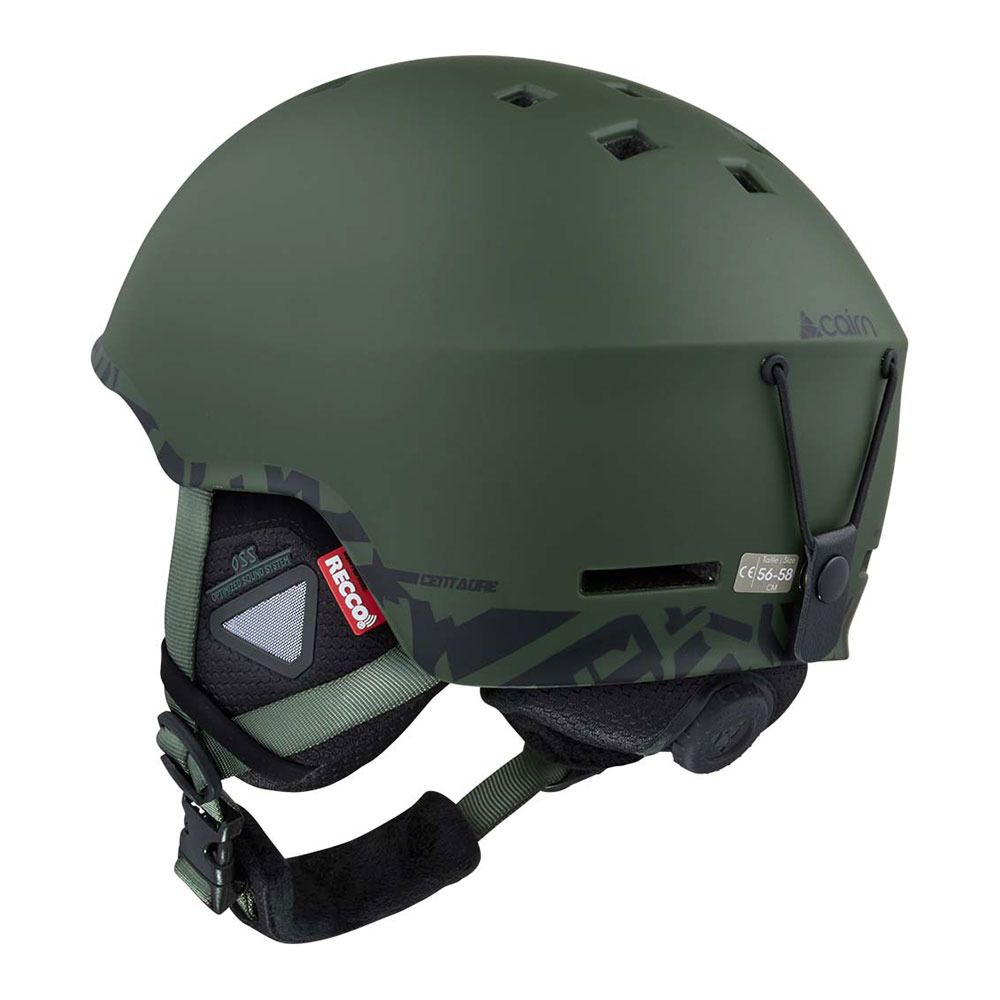Cairn CENTAURE RESCUE - Casque ski Homme mat dark forest