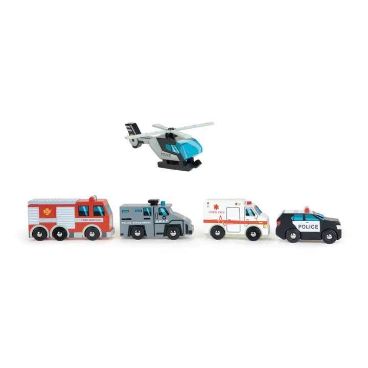 Tender Leaf Toys Véhicules d'urgence