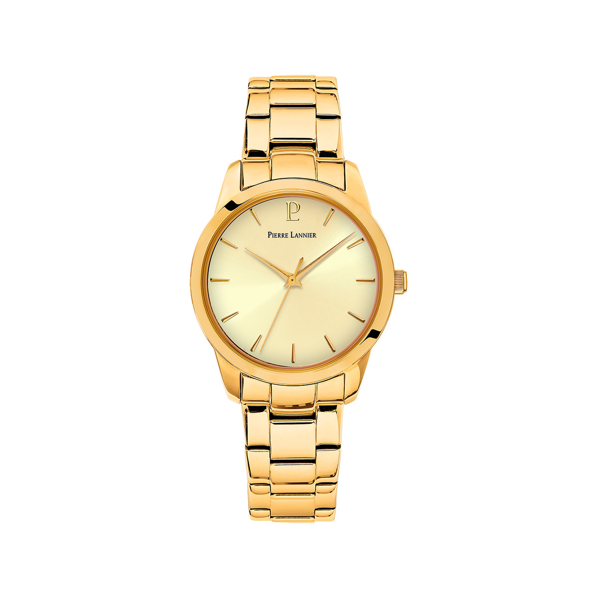 Montre PIERRE LANNIER roxane femme bracelet acier doré