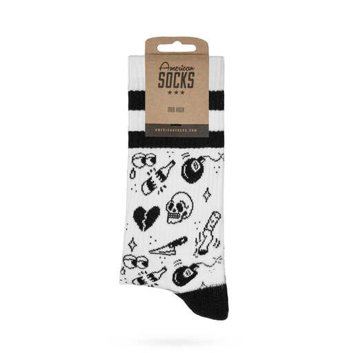 Calcetines American Socks Flash Tattoo Mid High