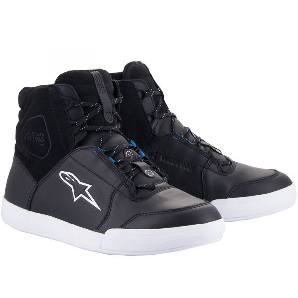Alpinestars Botas Chrome Drystar Black / White / Blue 9 42
