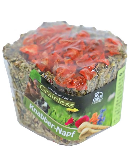 Jr Farm Grainless Knabbelbak Assorti - Ruwvoer - 5 x 5 x 5.5 cm 75 g