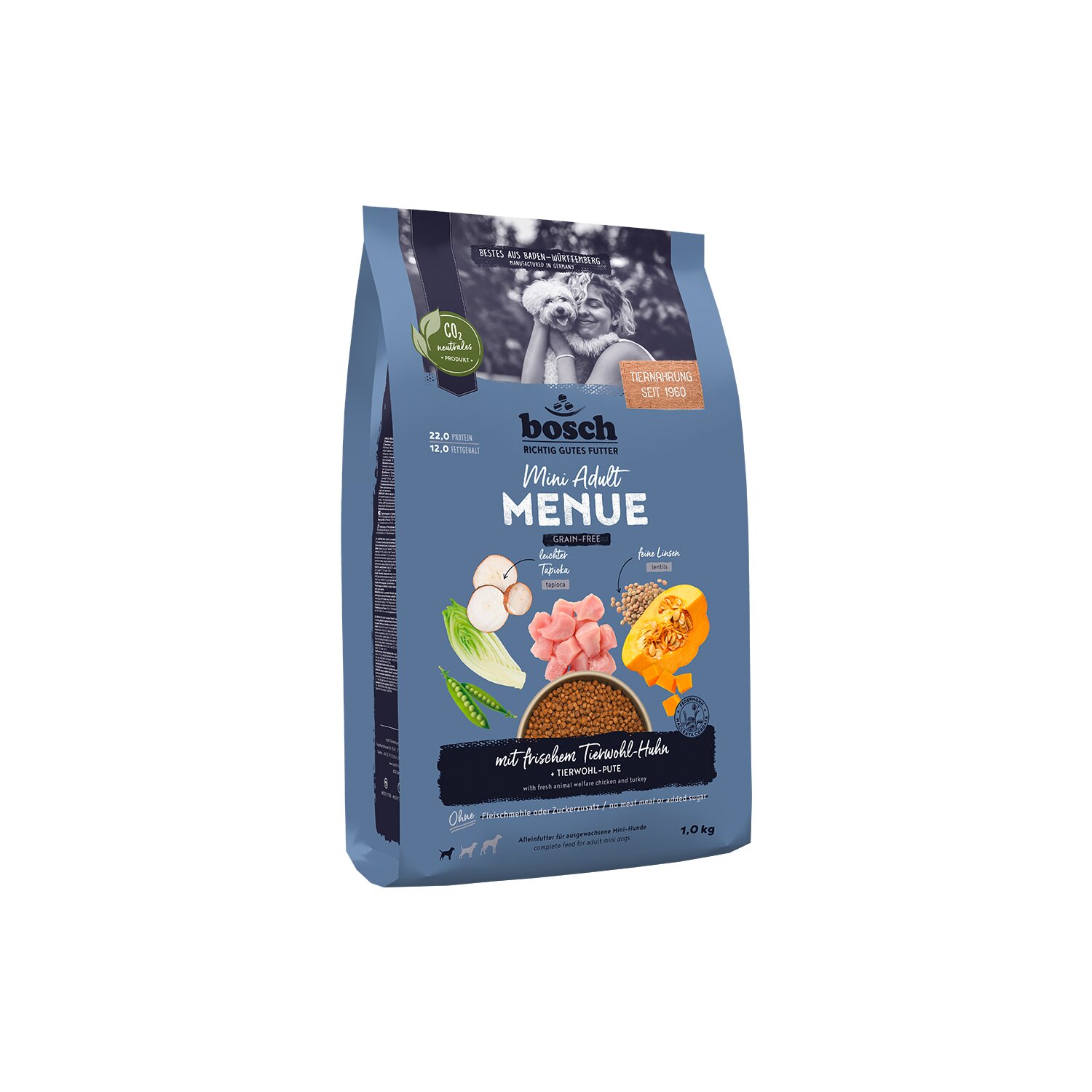bosch HPC Menue Mini Adult - 1.0 kg - Huhn