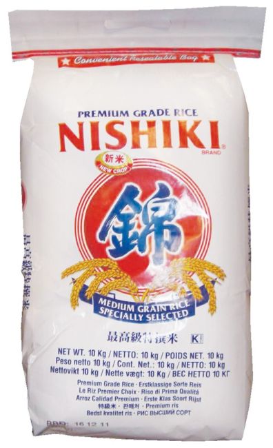 Nishiki Premium Grade Japanse Rijst 10kg