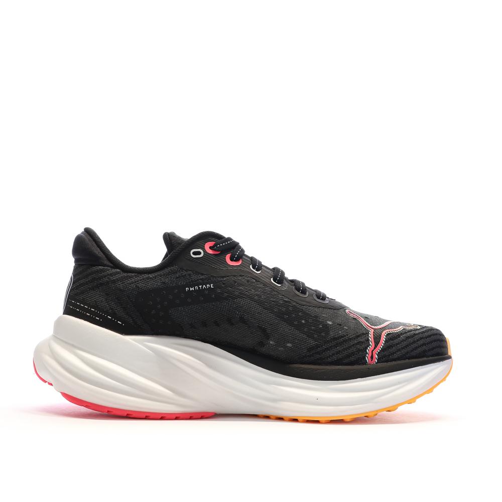Puma Chaussures de running Noires/Orange Femme Puma Magnify Nitro 2