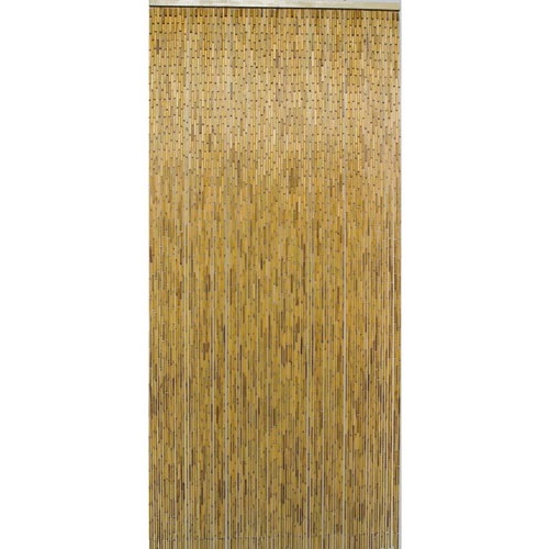 Rideau de porte Naturel en bambou 90 x 200 cm