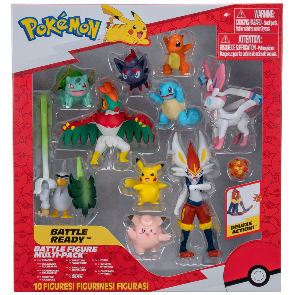 Pokémon Battle Ready Figuren 10er-Pack