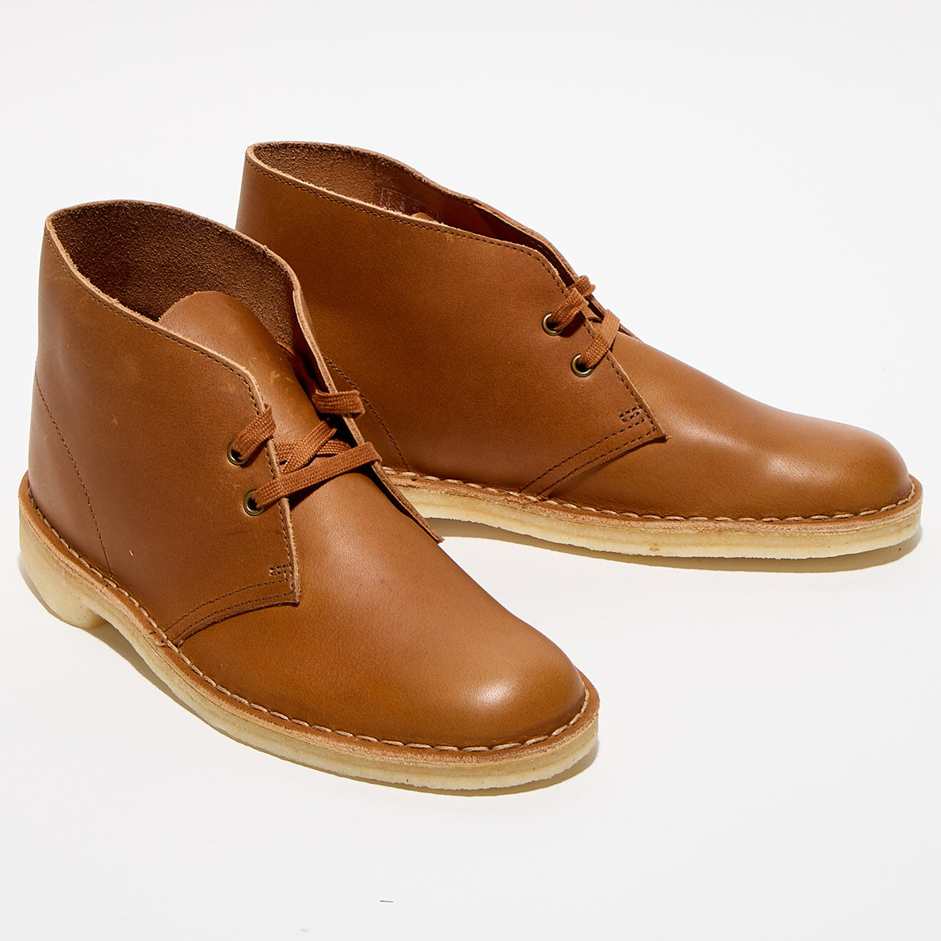 Clarks Originals Desert boots en Cuir Desert marron