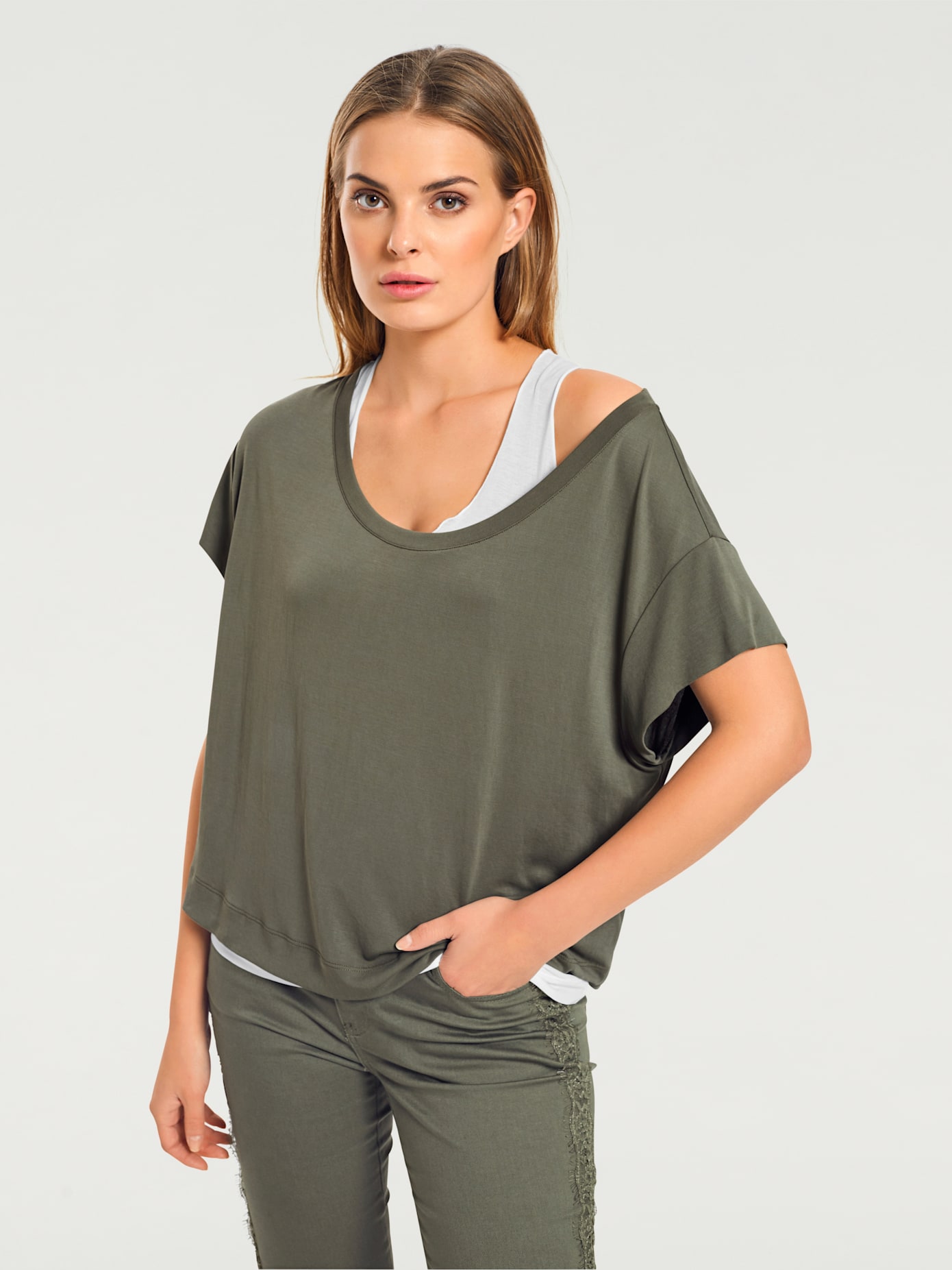 Shirt joli look 2 en 1