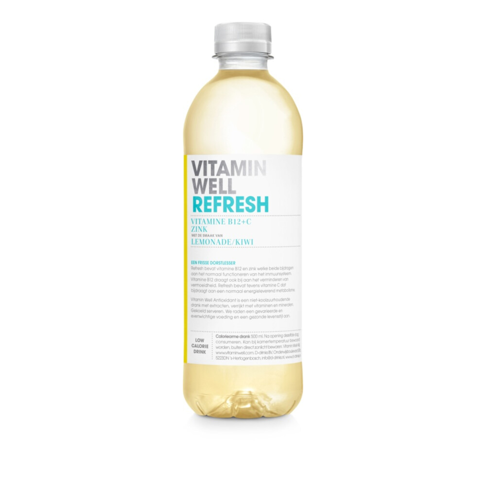 12x Vitamin Well Vitamine Water Refresh500 ml