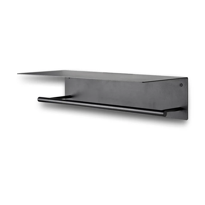 Ferm Living - Dora Handtuchregal, schwarz