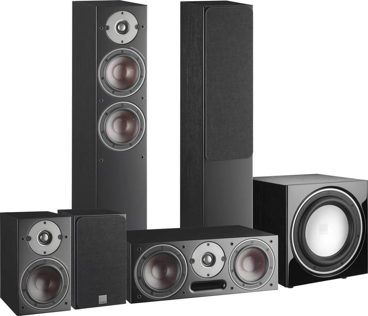 Dali Oberon 5 HCM 5.1 Noir Packs enceintes grand spectacle