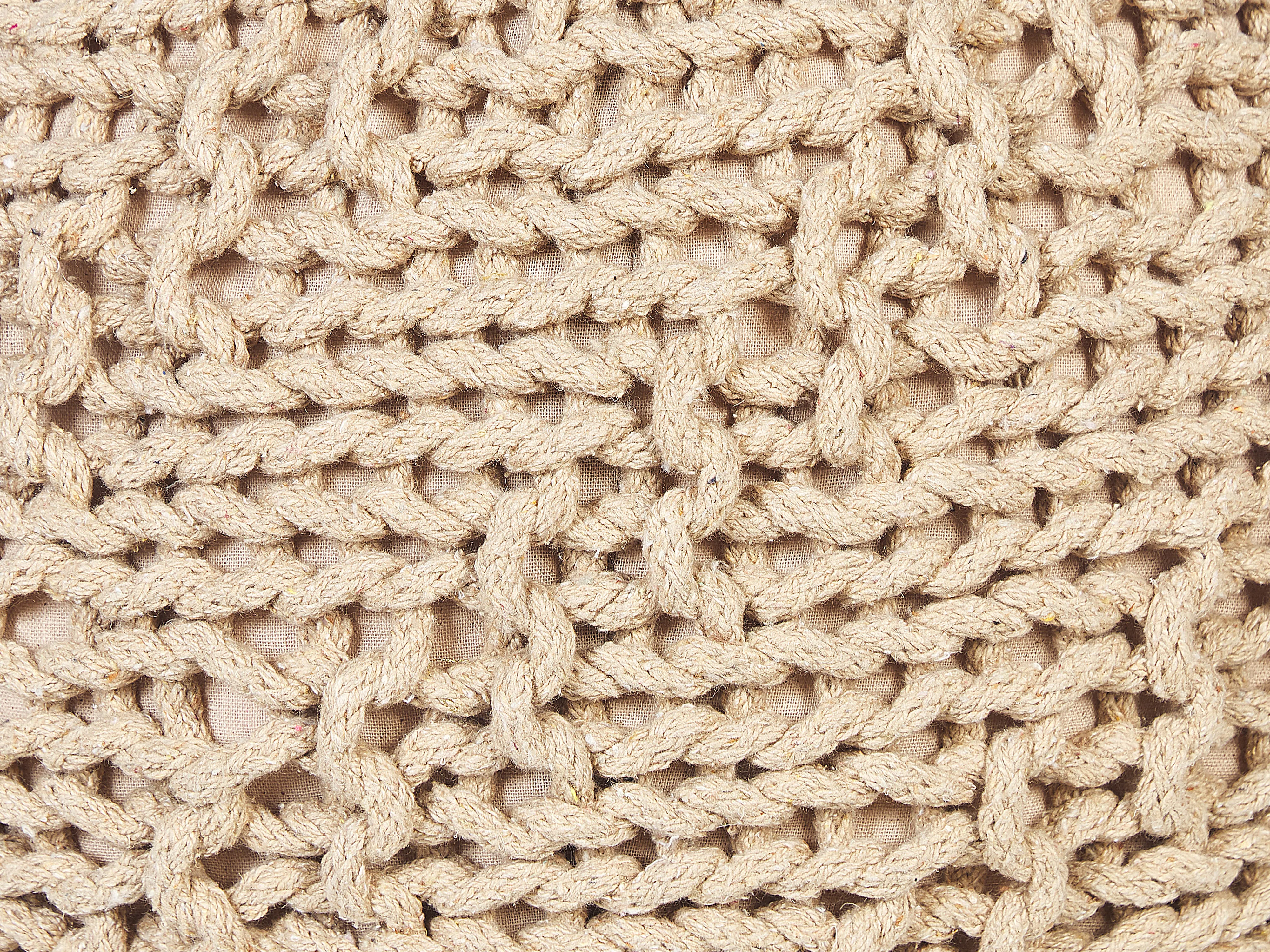 Poef PRIENE Katoen Beige