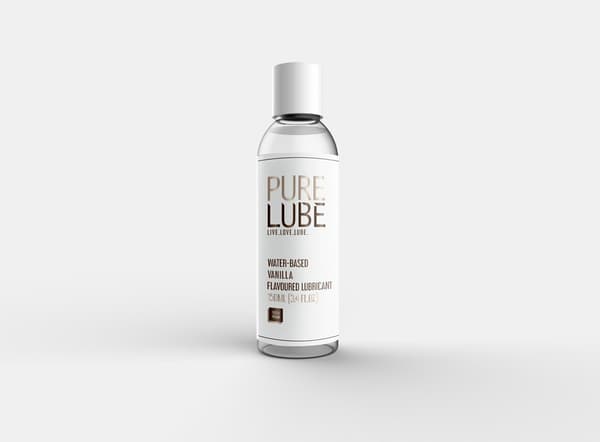 PURE LUBE VANILLA FLAVOURED LUBRICANT 150 ML