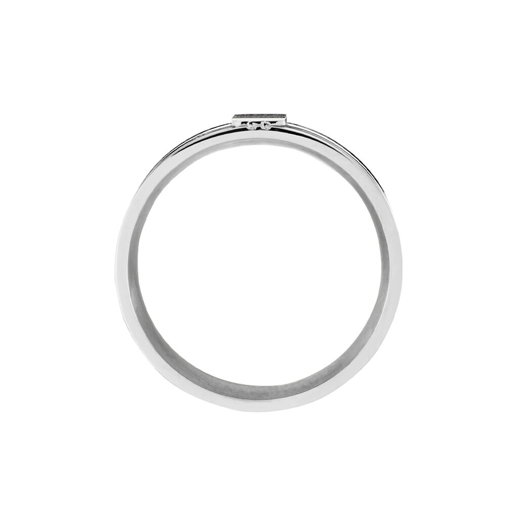 Bague Karly Acier Blanc