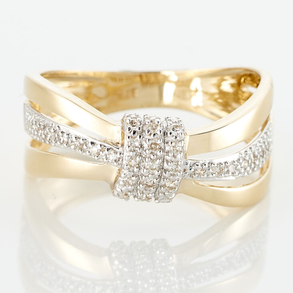 Bague Lucilla Or Jaune Diamant