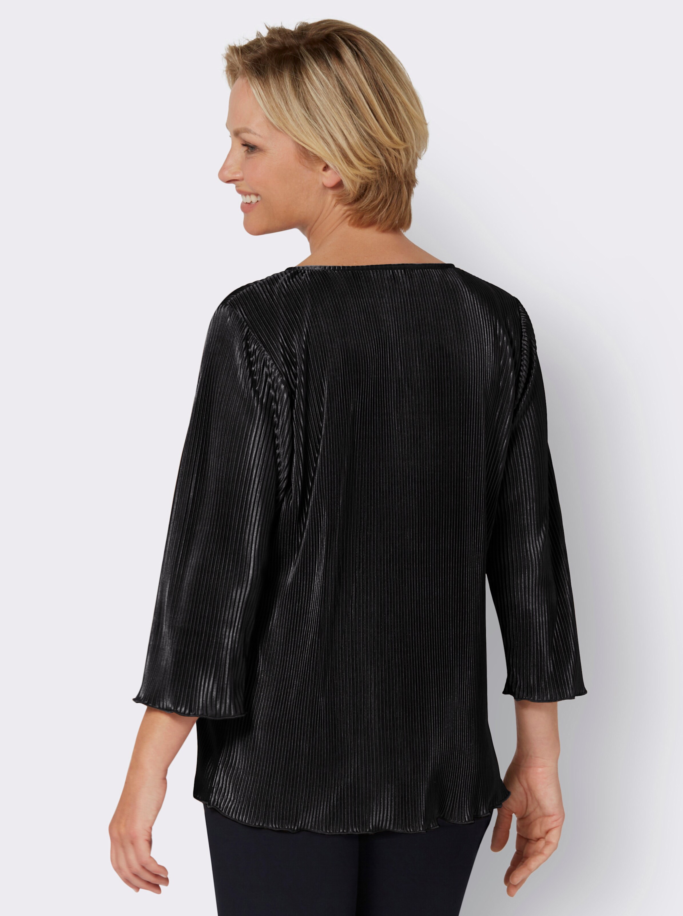 Plissee-Shirt