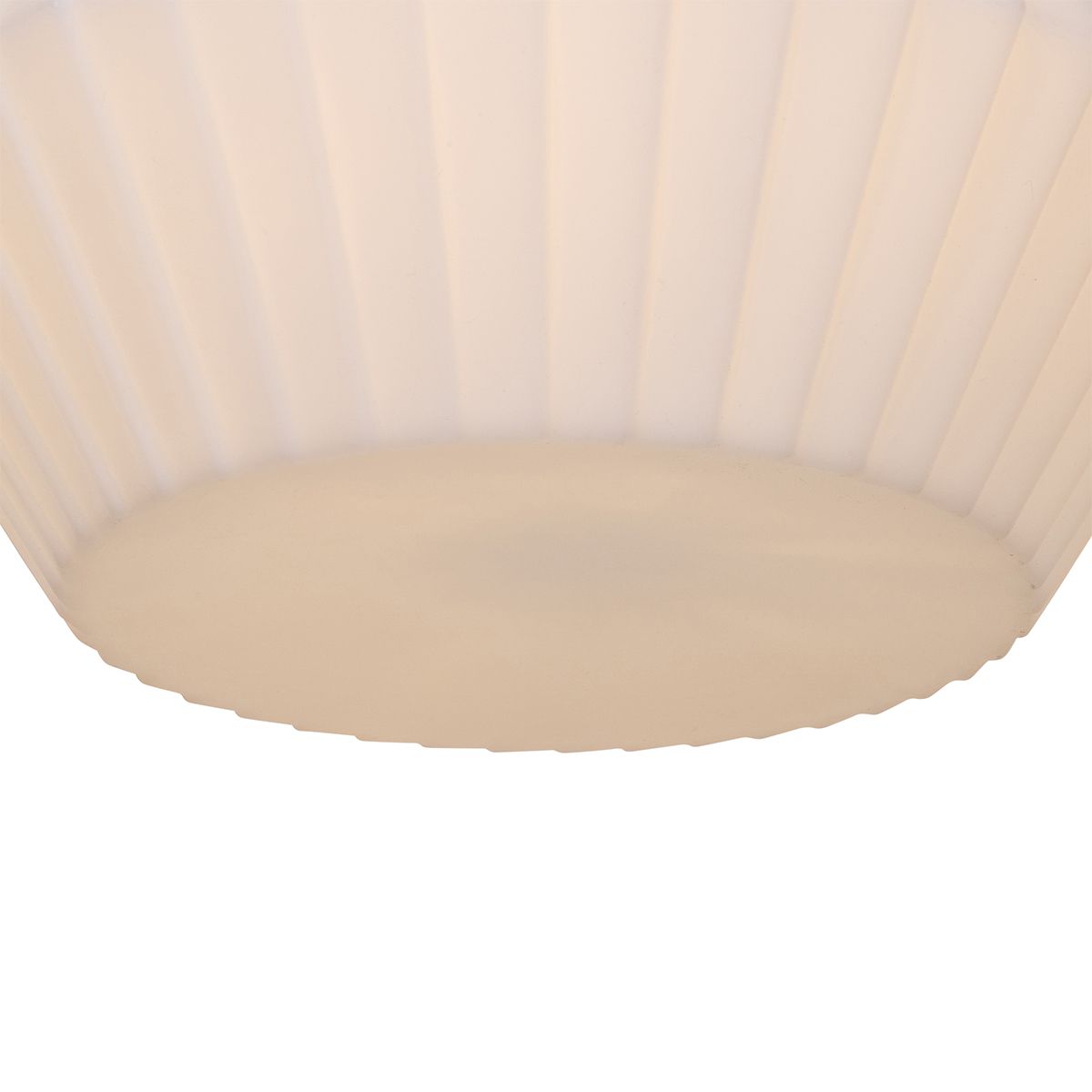 Moderne buiten hanglamp zwart met witte kap 45,6 cm IP44 - Robbert