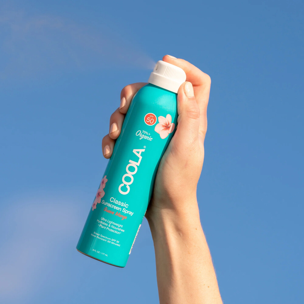 Coola Classic Organic Sunscreen Spray SPF 50 Guava Mango177 ml