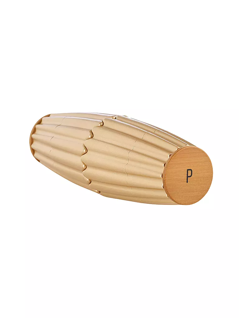 AD HOC Salz- und Pfeffermühle 19,5cm MagTwo Gold / Bambus gold