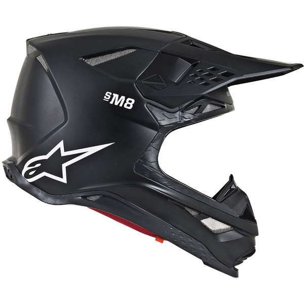 Alpinestars - Casque Supertech S-M8 Solid Noir Mat