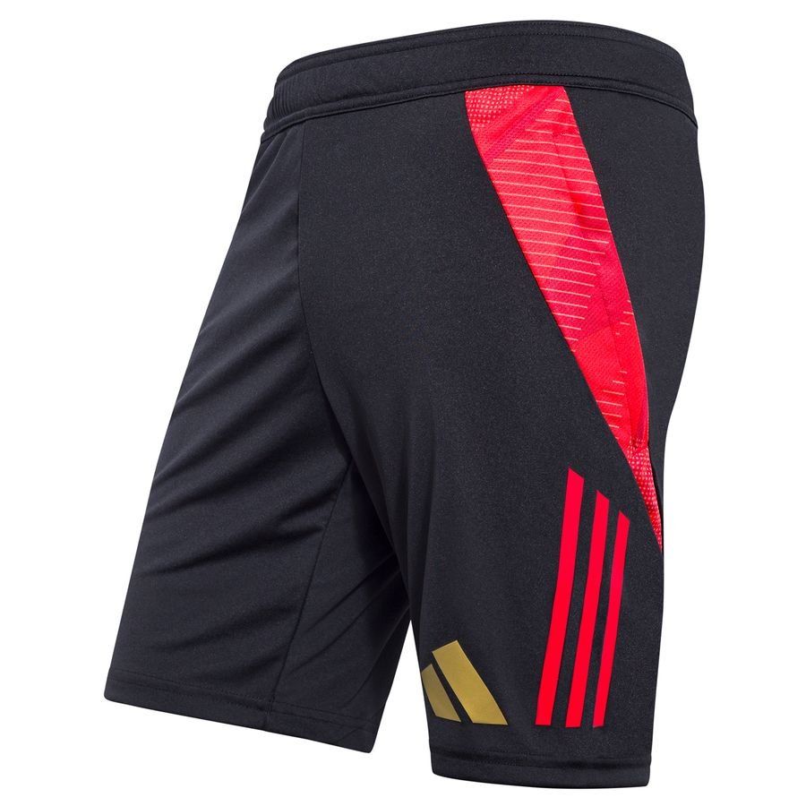 Belgique Short d'Entraînement Tiro 24 - Noir/Rouge