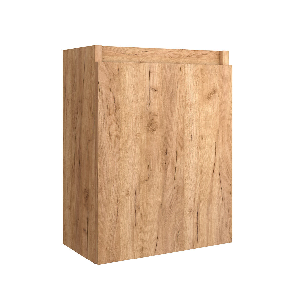 Fontana Terrazzo Micro Marble toiletmeubel 40cm warm eiken