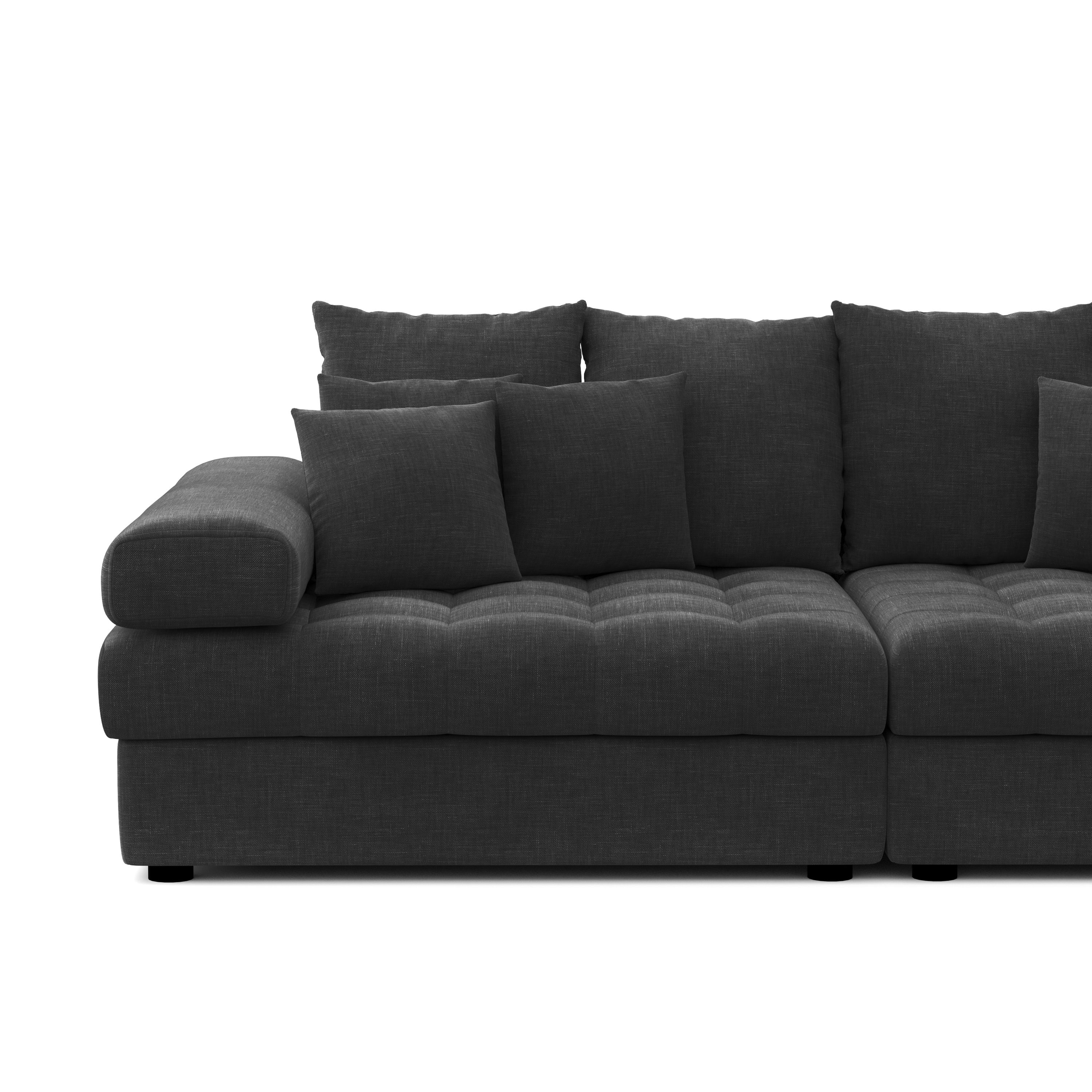 Bigsofa BRIANA anthrazit