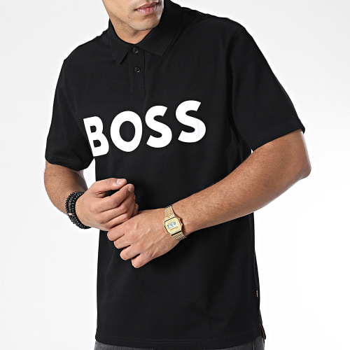 Polo Manches Courtes Pa Big Logo 50476993 Noir