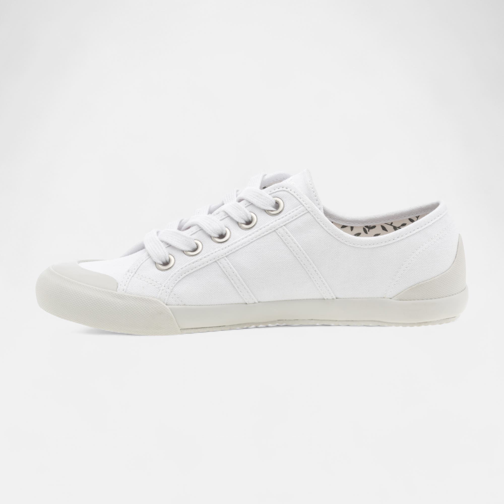 Baskets en toile Femme blanc