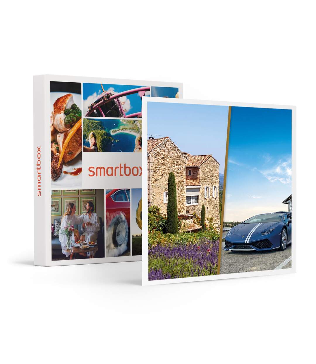 Escapade avec dîner et 2 tours de pilotage - SMARTBOX - Coffret Cadeau Multi-thèmes