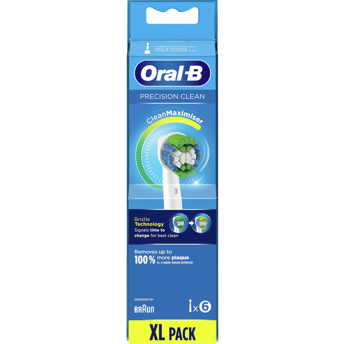 Oral-B Precision tannbørstehoder 321798 (6-pakning)