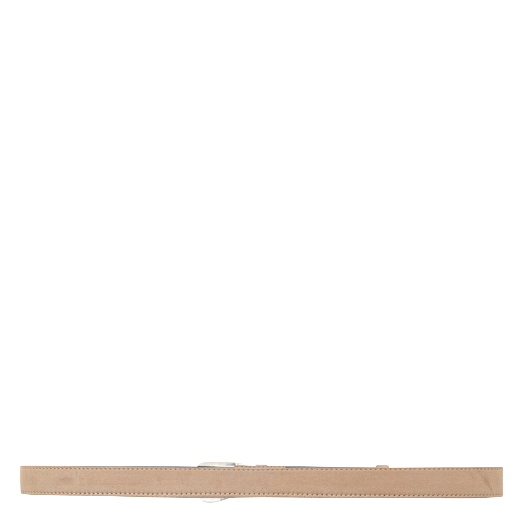 NOMADE - Ceinture effet velours | Beige