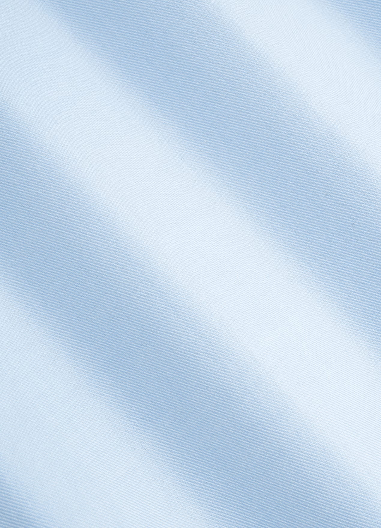 Chemise coupe très ajustée en twill bleu clair