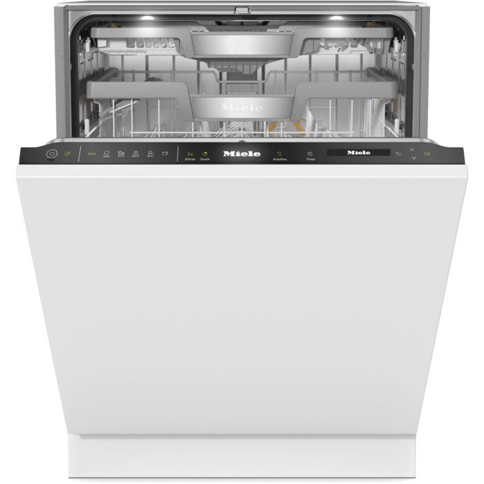 Miele Vollintegrierbarer Geschirrspüler G 7790 SCVi AutoDos K2O Obsidianschwarz