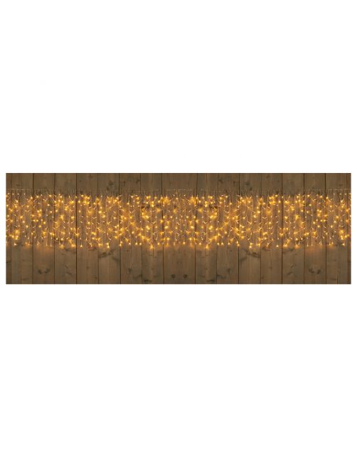 Anna's Collection Gordijnverlichting Outdoor - Verlichting - 500x50 cm 1061 g Warm Wit Transparant