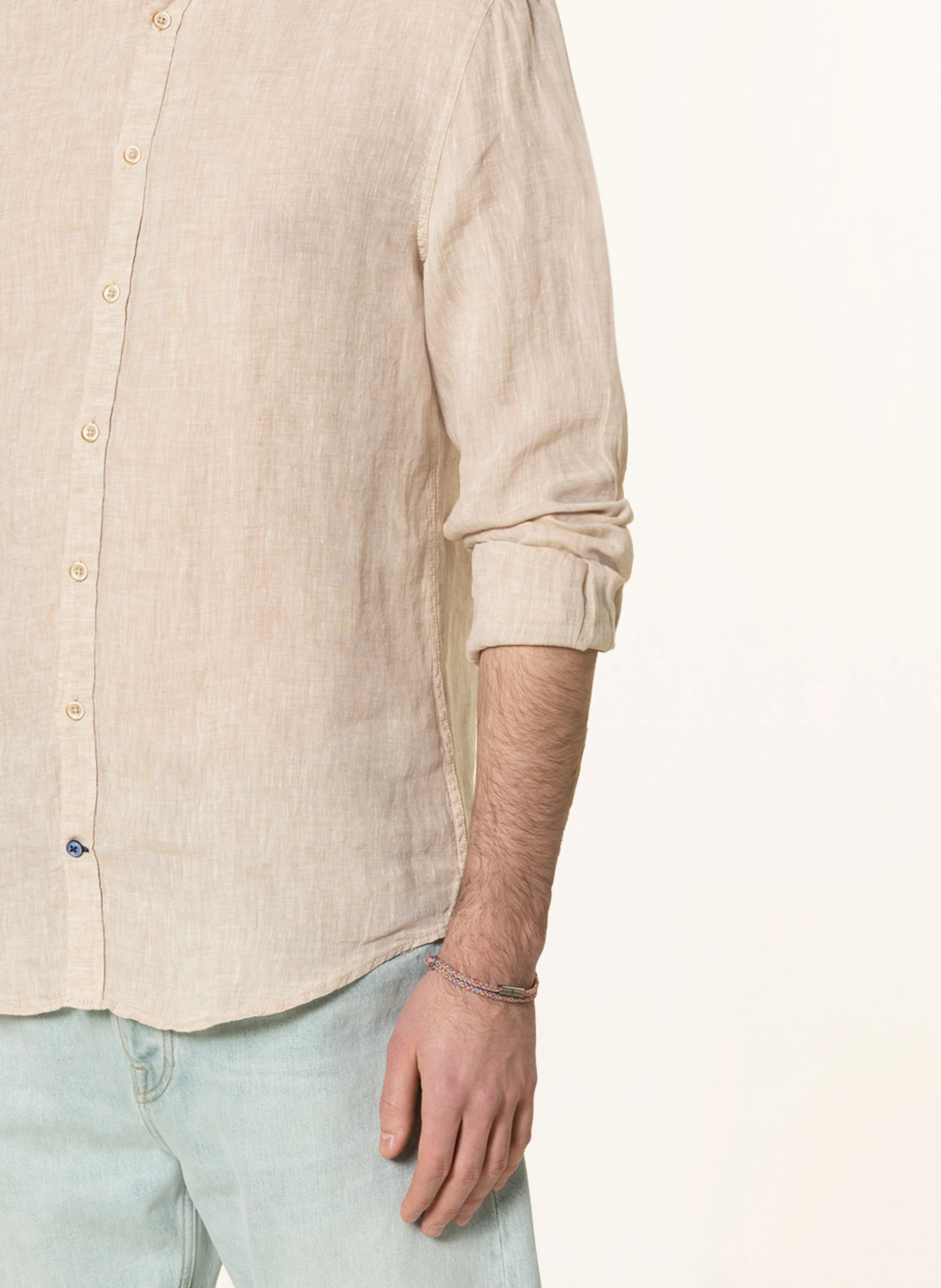 COLOURS & SONS Leinenhemd Regular Fit